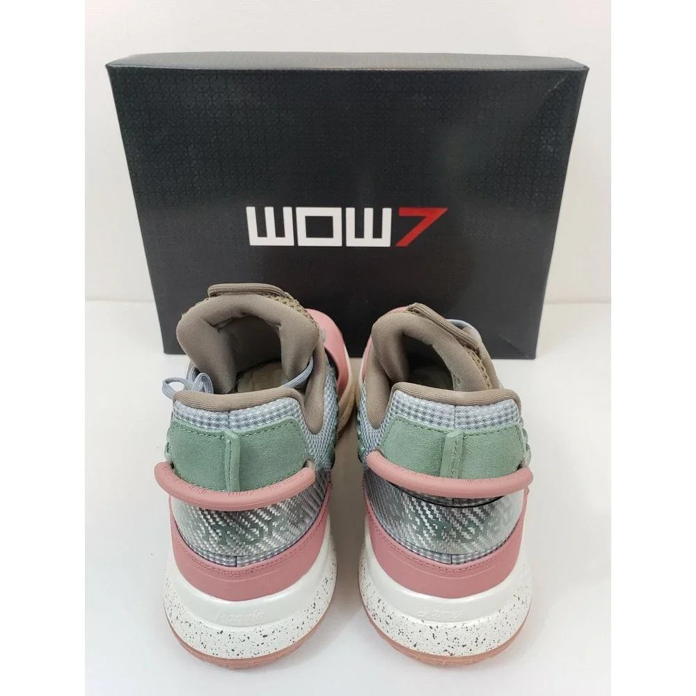 Li Ning WOW 7 Way of Wade 7 Satori - Size 11.5  ABANO79-11‎ Salmon/Gray/Green/Br